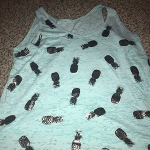 Lane Bryant Women’s Pineapple Tank Top